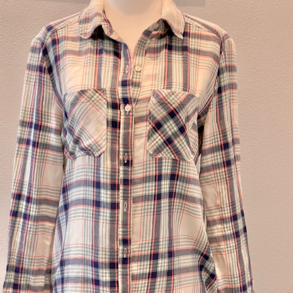 Nordstrom B.P. Pastel colored flannel